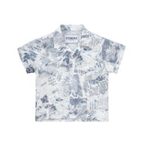 Iceberg Kids Camicia Bianco Fantasia per Neonati