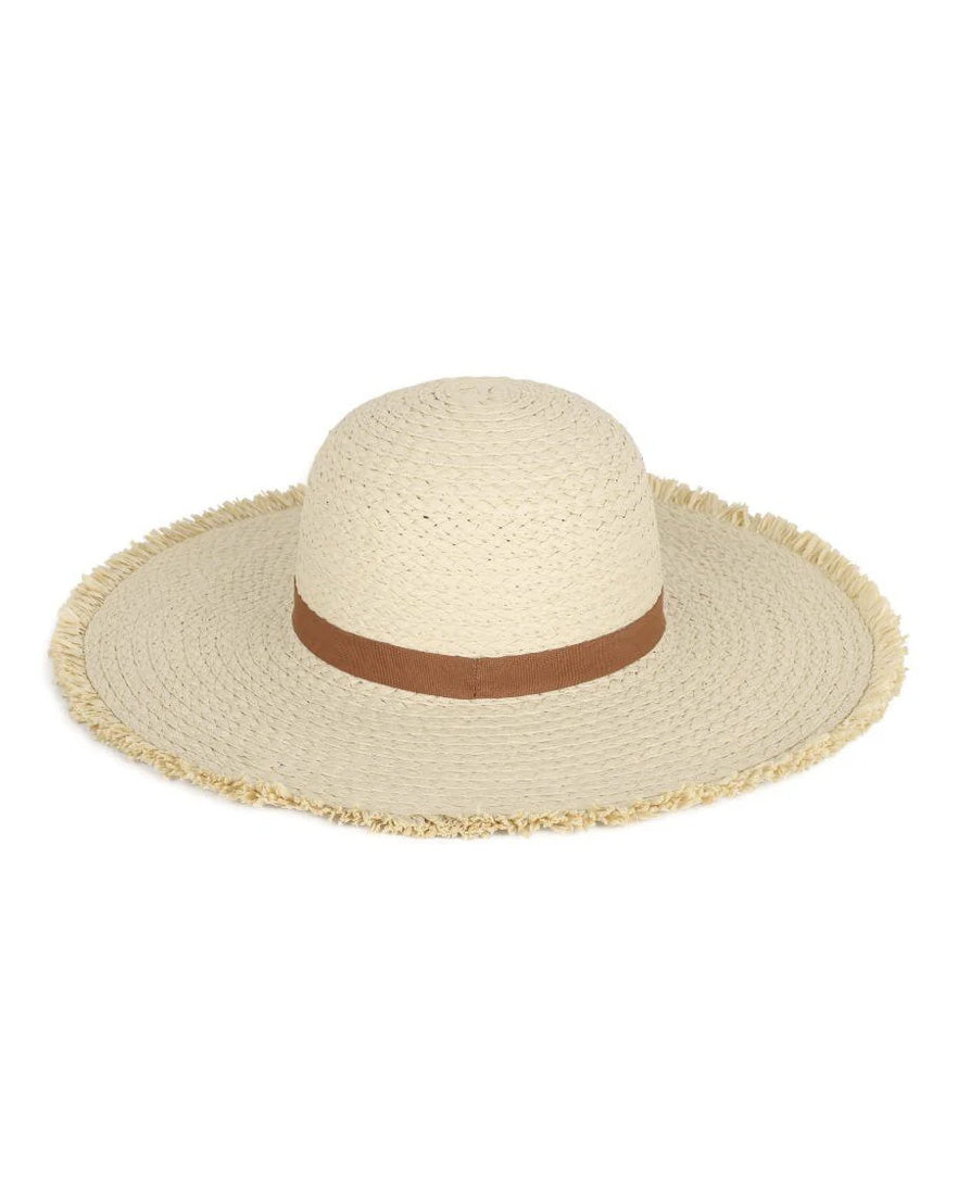 Michael Kors Kids Cappello in Paglia con Logo per Bambine