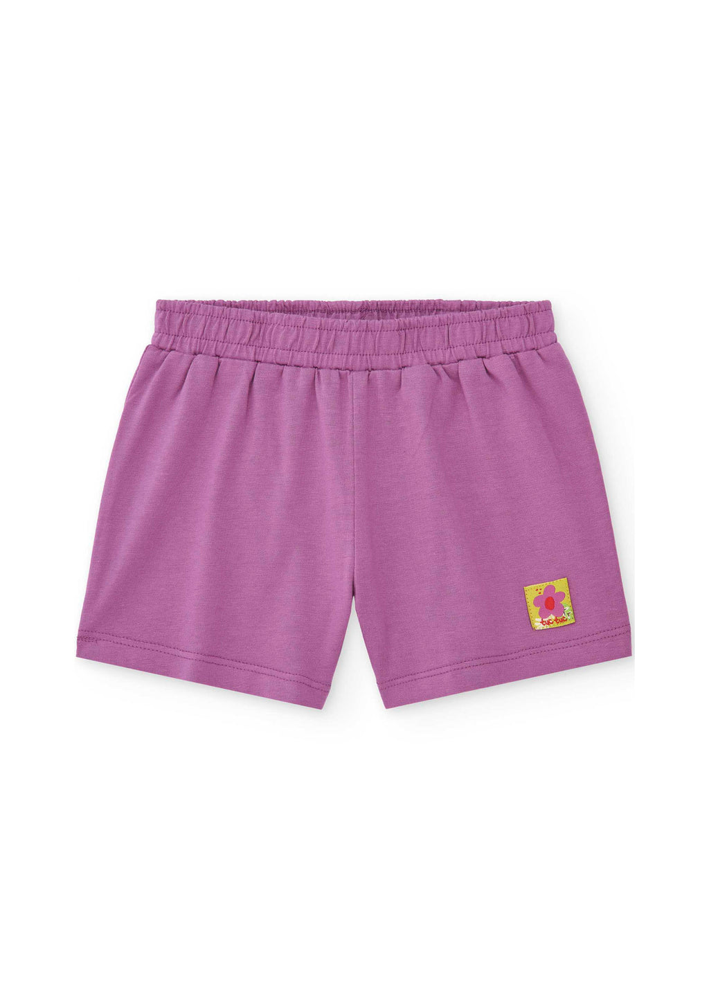 Tuc Tuc T-shirt Verde con Shorts Viola per Neonate