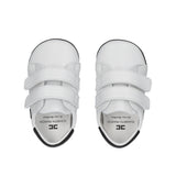 Elisabetta Franchi La Mia Bambina Sneaker Culla Bianco/nero per Neonate