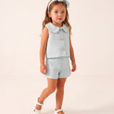 Deolinda Kids Completo Verde Acqua per Neonate