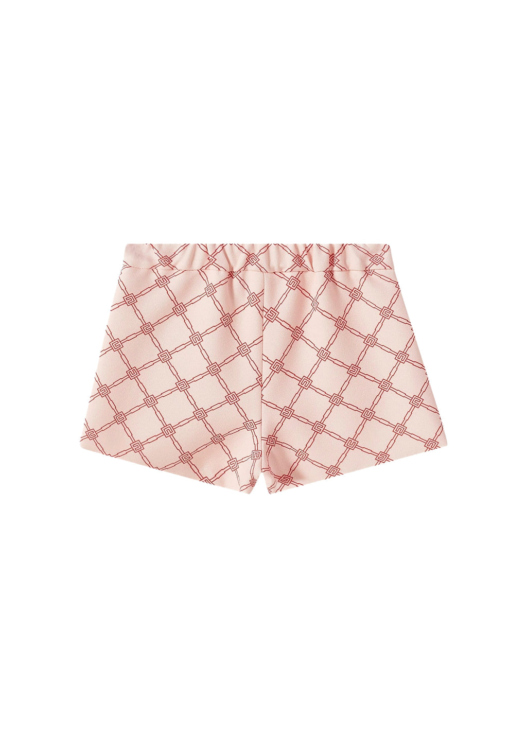 Elisabetta Franchi La Mia Bambina Short Rosa/Rosso per Neonate