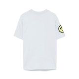 Barrow Kids T-shirt Celeste con Stampa Logo per Bambini (retro)