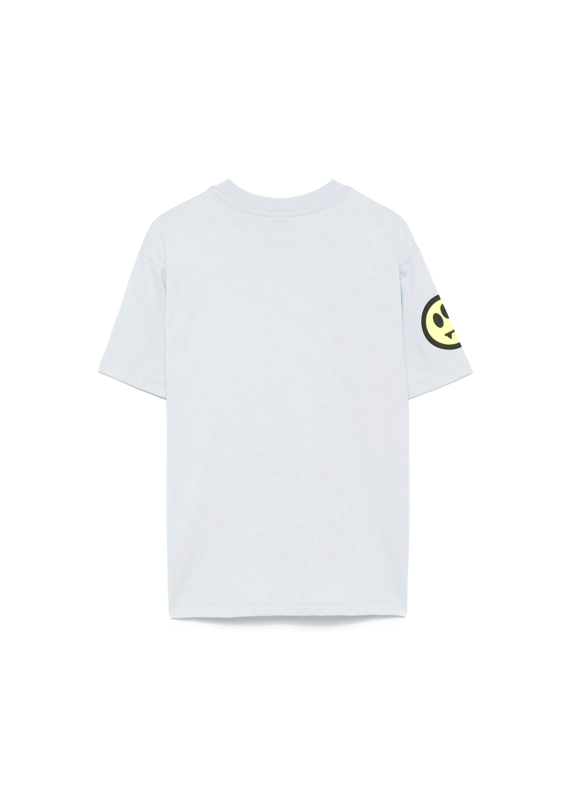 Barrow Kids T-shirt Celeste con Stampa Logo per Bambini