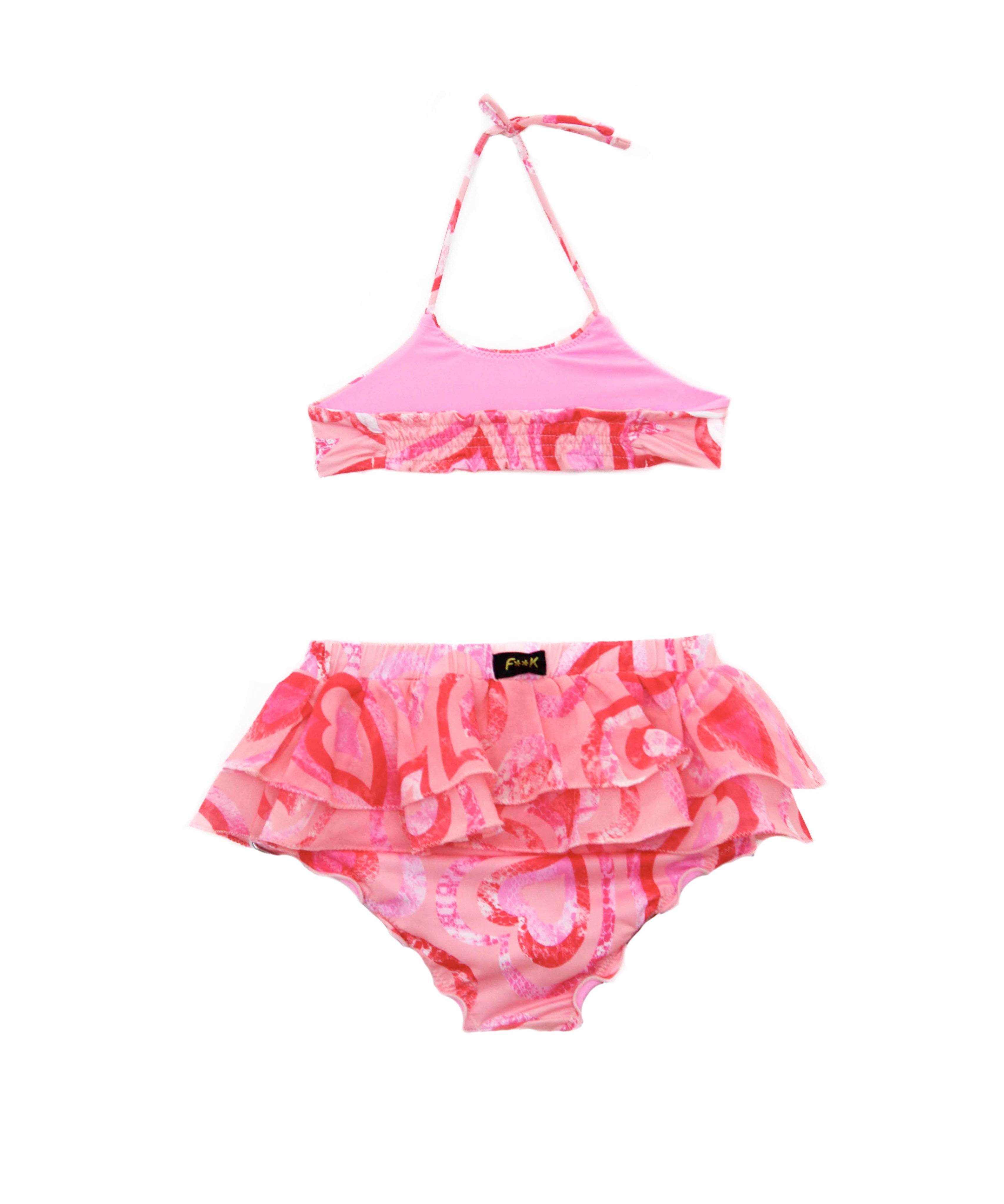 EffeK Costume Bikini Rosa/Fucsia per Neonate
