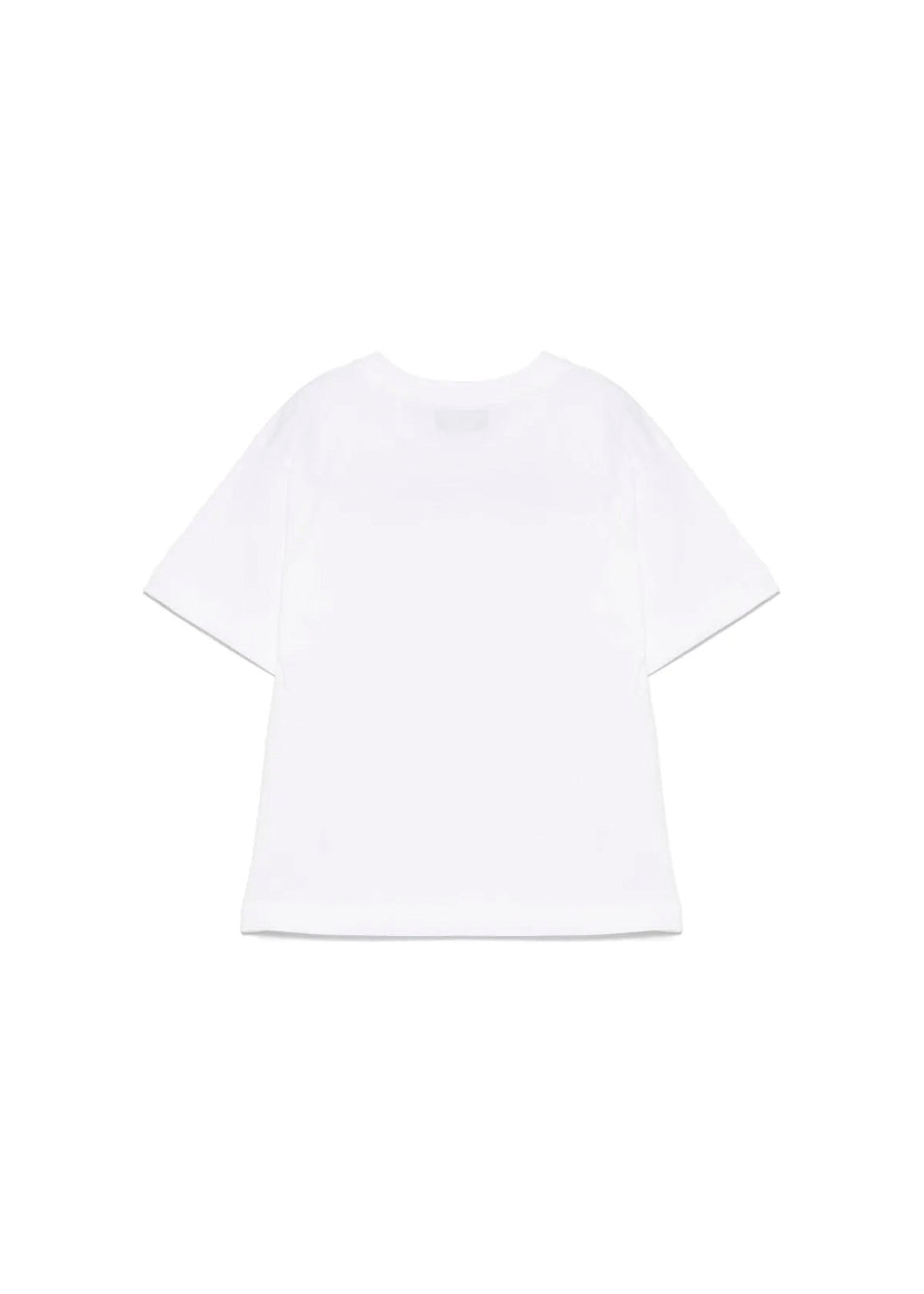 Moschino Kids T-shirt Bianca con Stampa Toy per Bambini (retro)