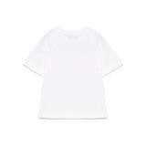 Moschino Kids T-shirt Bianca con Stampa Toy per Bambini (retro)