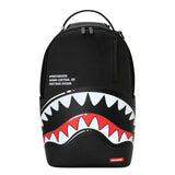 Sprayground Kids Zaino Nero Shark Central con Stampa Squalo e Logo per Bambini e Bambine