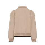 Fay Kids Giubbino Beige con Applicazione e Bottoni per Bambini