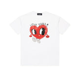 Dsquared2 Kids T-shirt Bianca con Logo Love DSQ2