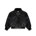 Iceberg Kids Giubbotto Nero con Patch Logo per Neonati