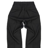 I'M Brian Kids Pantalone Nero con Targhetta Logo per Bambini