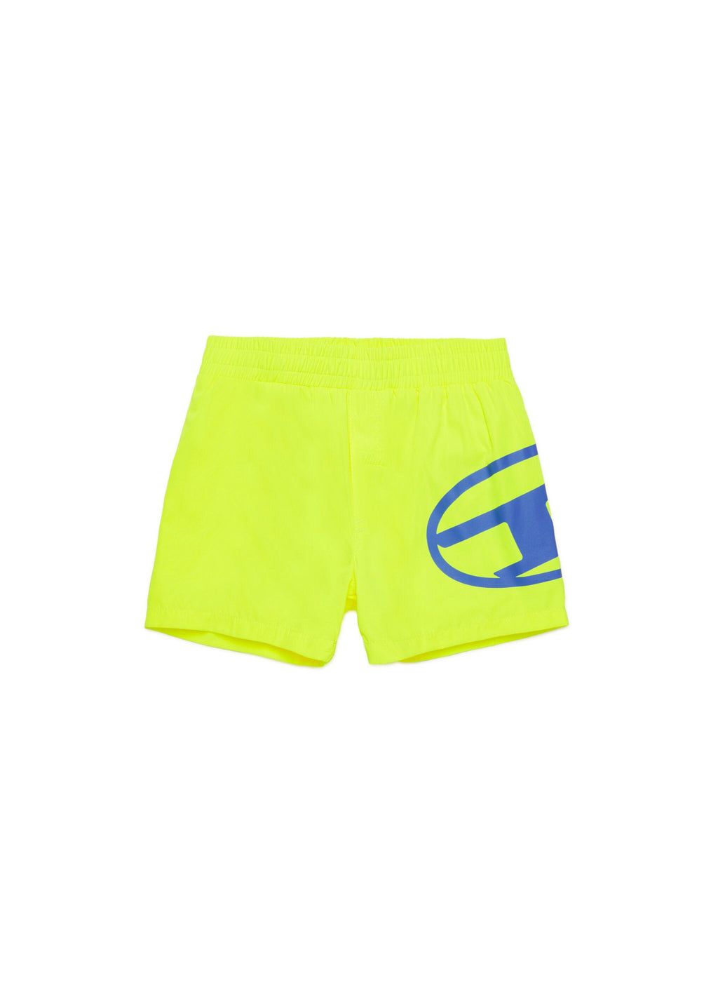 Diesel Kids Costume Boxer Giallo Fluo con Oval D per Neonati