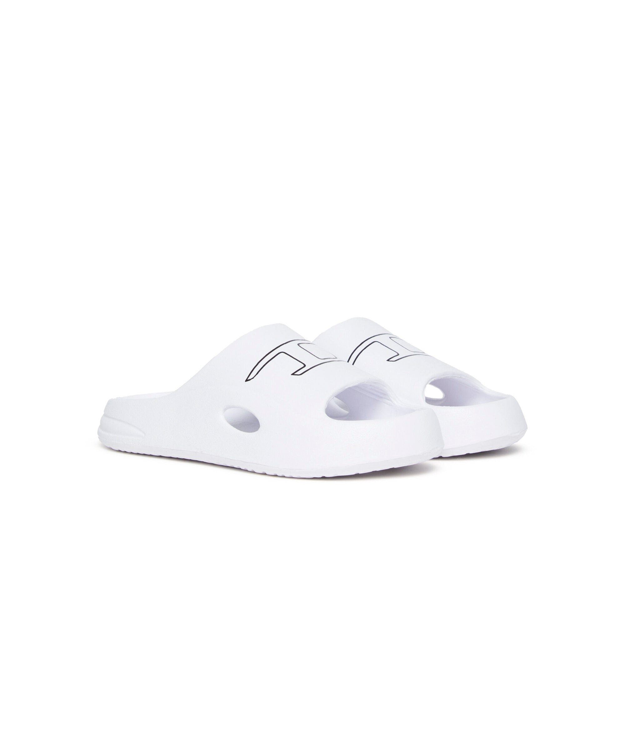 Diesel Kids Ciabatta Bianca con Oval D per Bambini