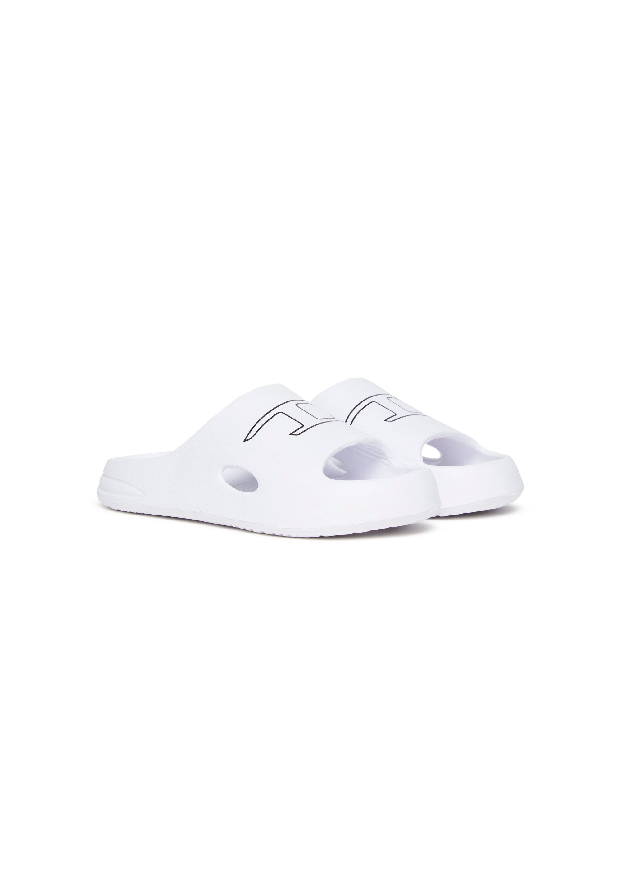 Diesel Kids Ciabatta Bianca con Oval D per Bambini