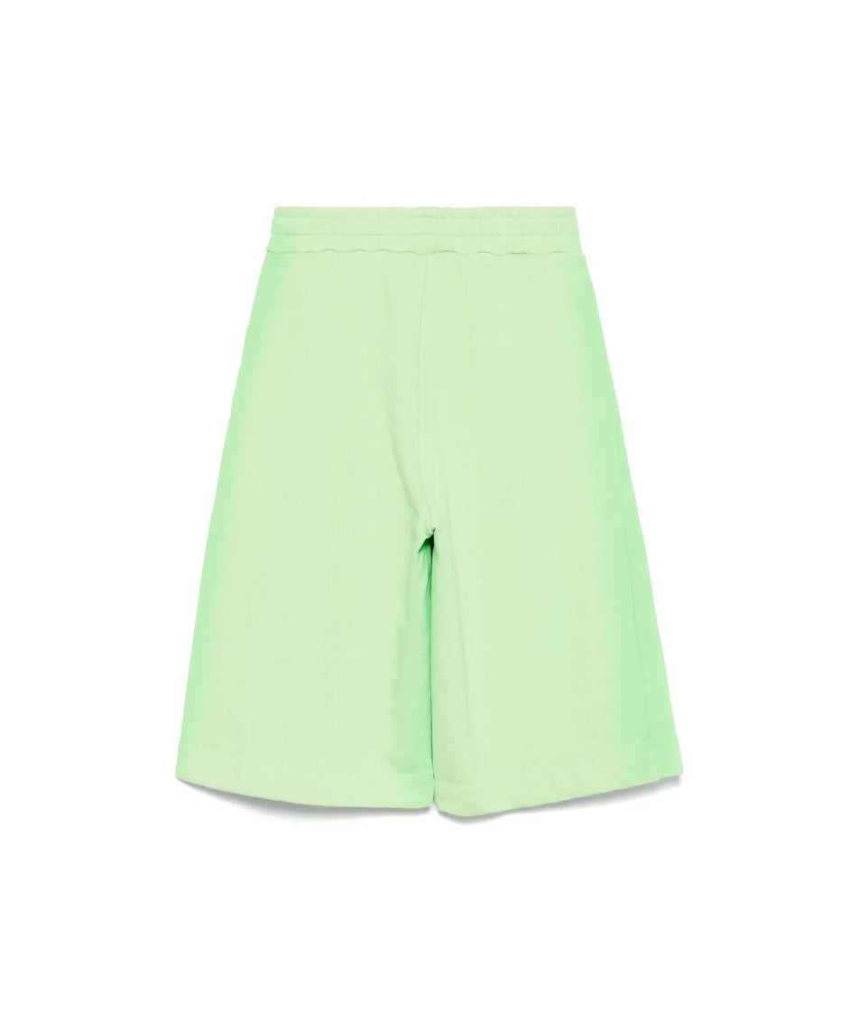 MSGM Kids Bermuda Verde Degrade per Bambini (retro)