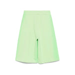 MSGM Kids Bermuda Verde Degrade per Bambini (retro)
