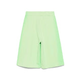 MSGM Kids Bermuda Verde Degrade per Bambini (retro)
