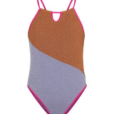 F**K Kids Costume Intero Multicolor per Bambine