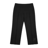Blumarine Kids Pantalone Nero con Logo per Neonate