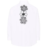 Simonetta Kids Camicia Bianco con Ricamo per Bambine