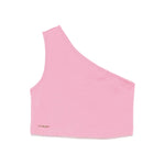Twinset Kids Top Aurora Pink con Logo per Bambine