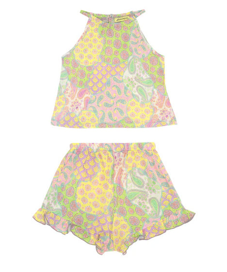 4Giveness Kids Completo Copricostume Fantasia Cashemir Pastel per Neonate