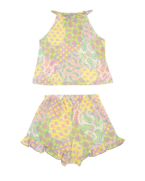 4Giveness Kids Completo Copricostume Fantasia Cashemir Pastel per Neonate
