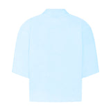 Barrow kids Polo Azzurra con Smile per Bambine