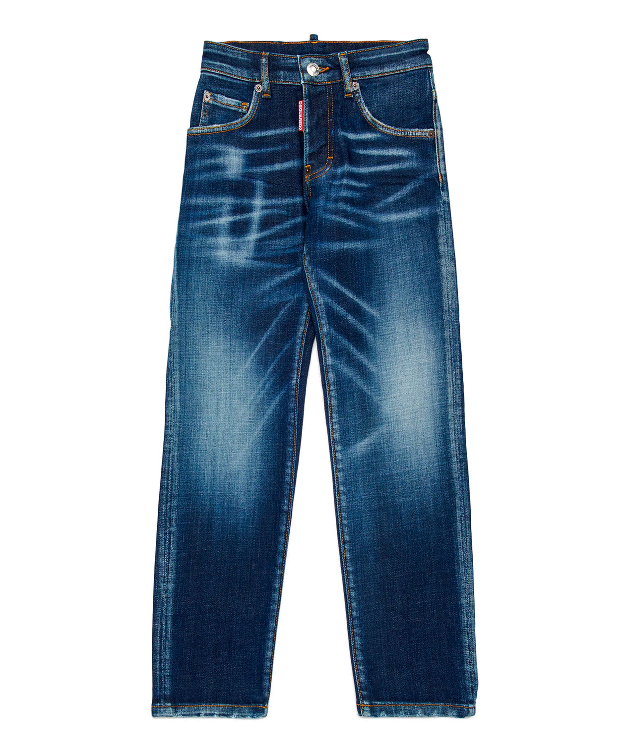 Dsquared2 Kids Jeans Denim Blu per Bambini