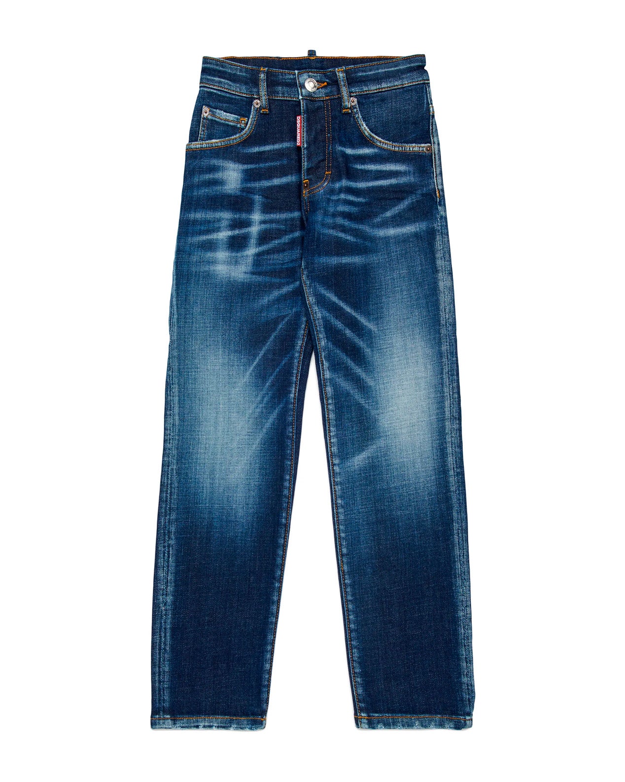 Dsquared2 Kids Jeans Denim Blu per Bambini