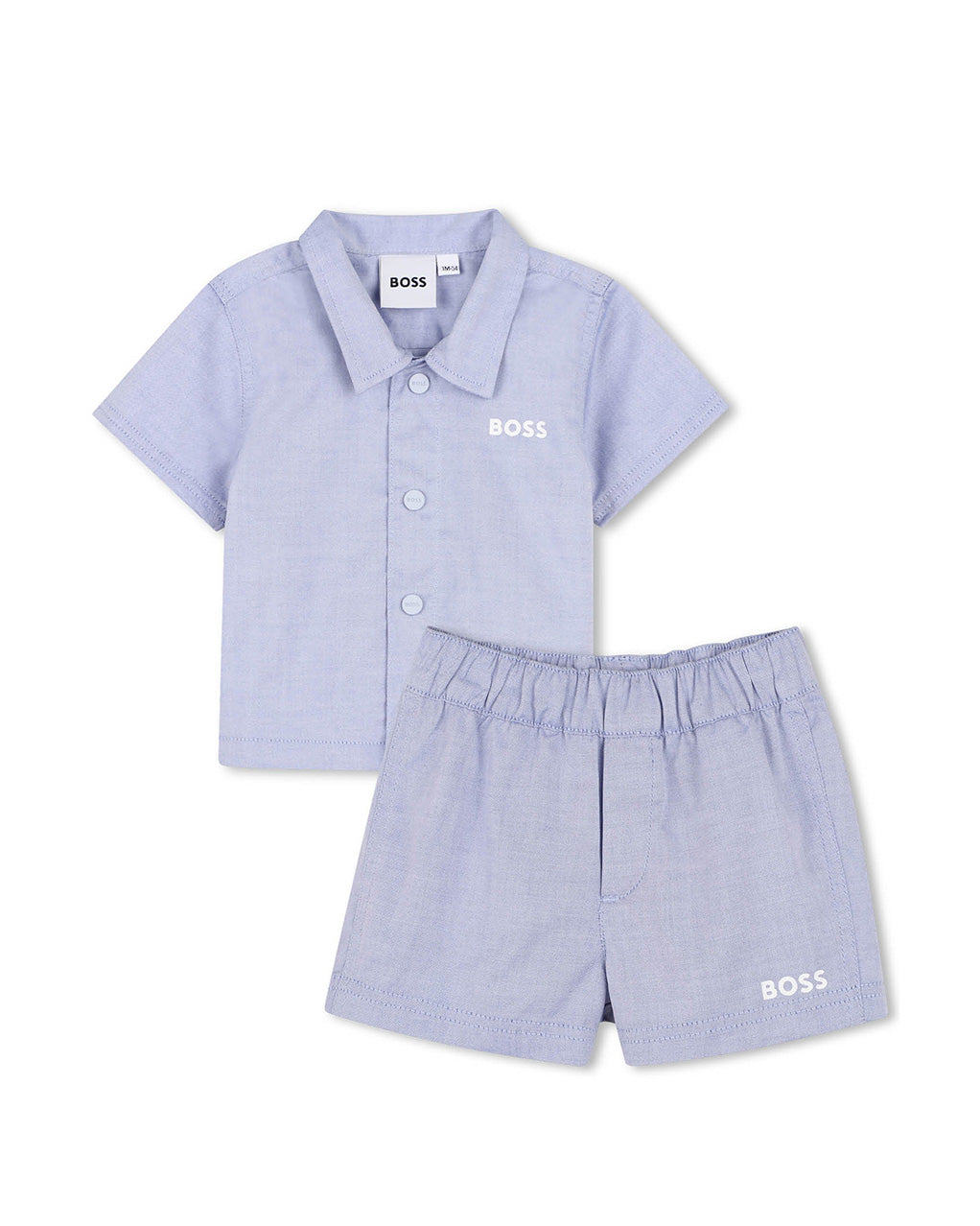 Boss Kids Completo Blu con Logo per Neonati