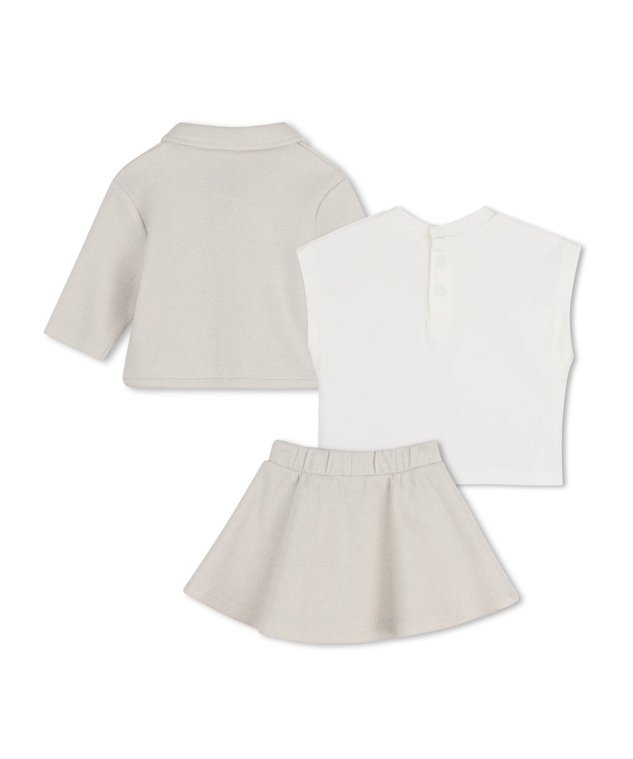 Michael Kors Kids Completo Corda/Bianco per Neonate