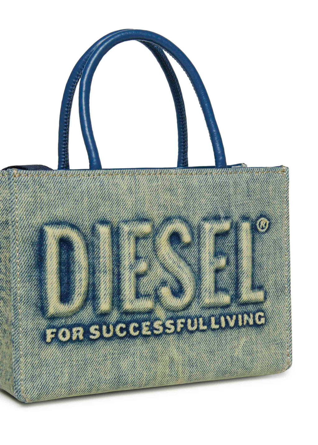 Diesel Kids Borsa Denim Mini 3D per Bambine