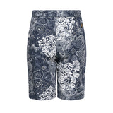 Roberto Cavalli Kids Bermuda Blu Fantasia Paisley per Bambini