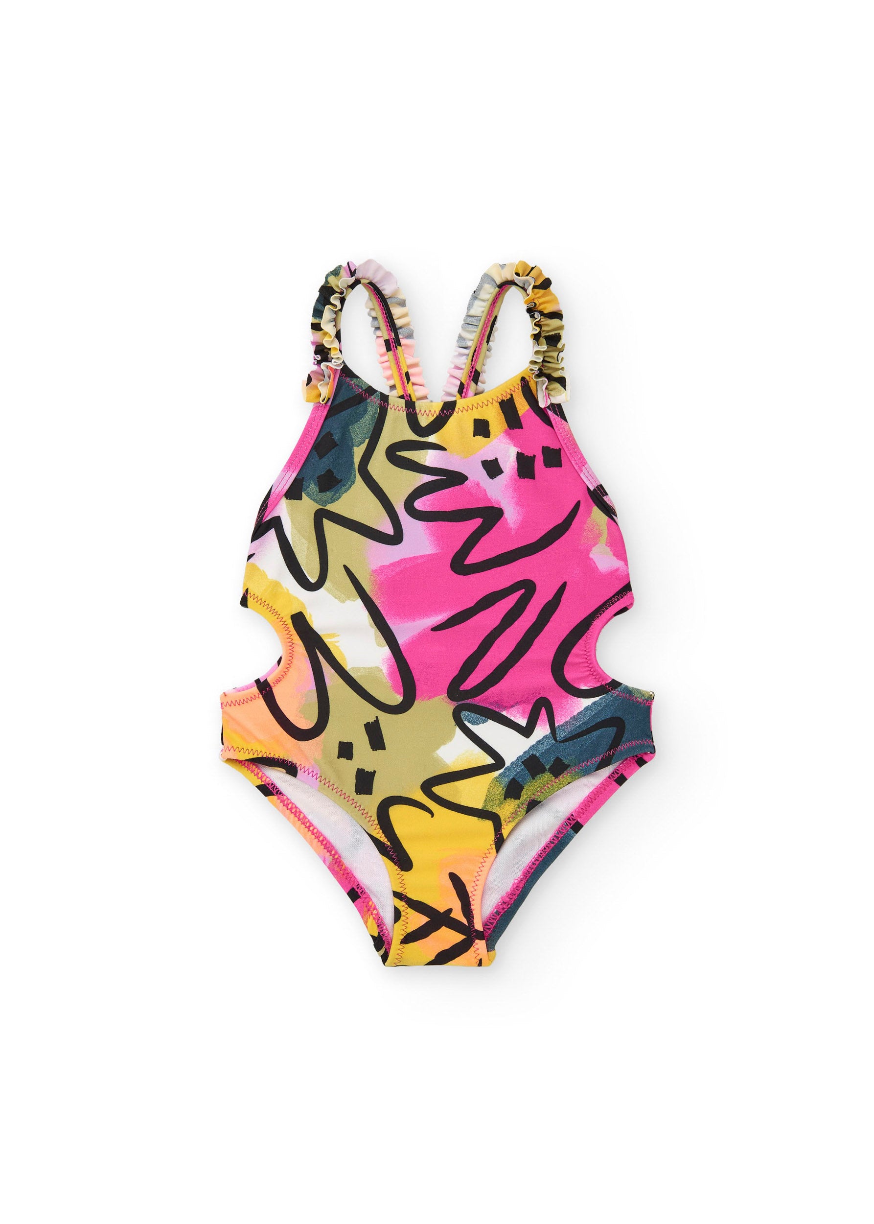 Tuc Tuc Costume Monokini Multicolor per Neonate