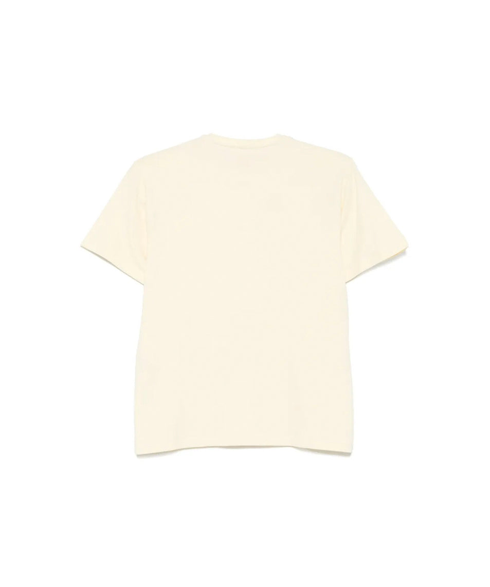 Elisabetta Franchi La Mia Bambina T-shirt Limone con Logo per Neonate (retro)
