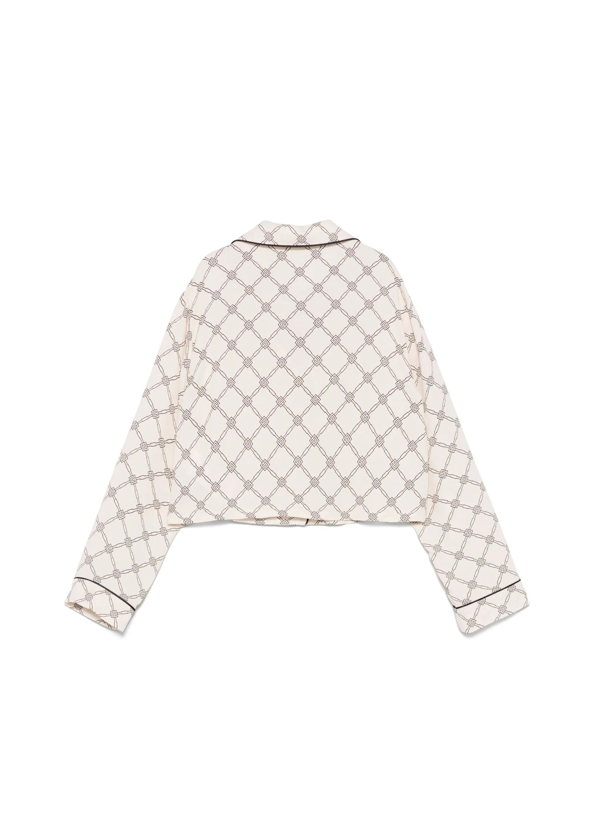 Elisabetta Franchi La Mia Bambina Camicia Burro/Nero per Bambine