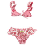 4Giveness Costume Bikini Antibes Rosa per Bambine