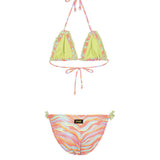 F**K Kids Costume Due Pezzi Fantasia Multicolor per Bambine