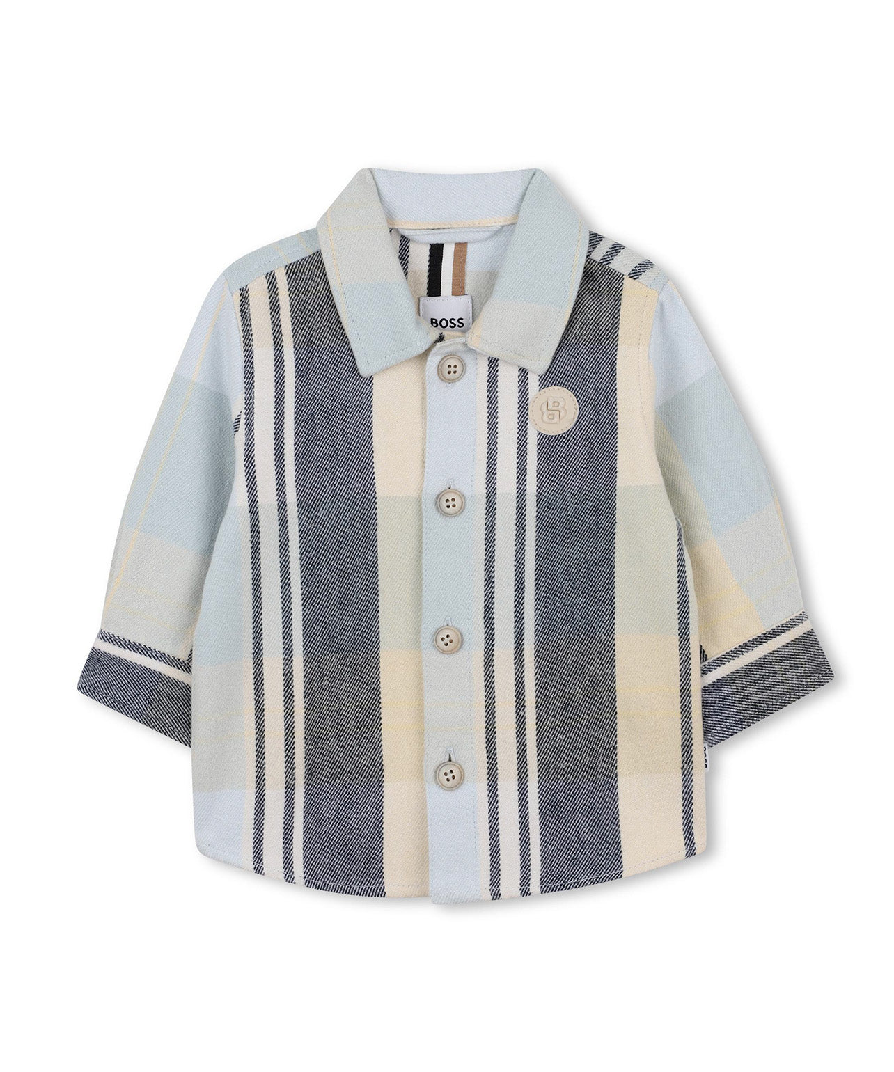 Boss Kids Camicia Blue Sky per Neonati