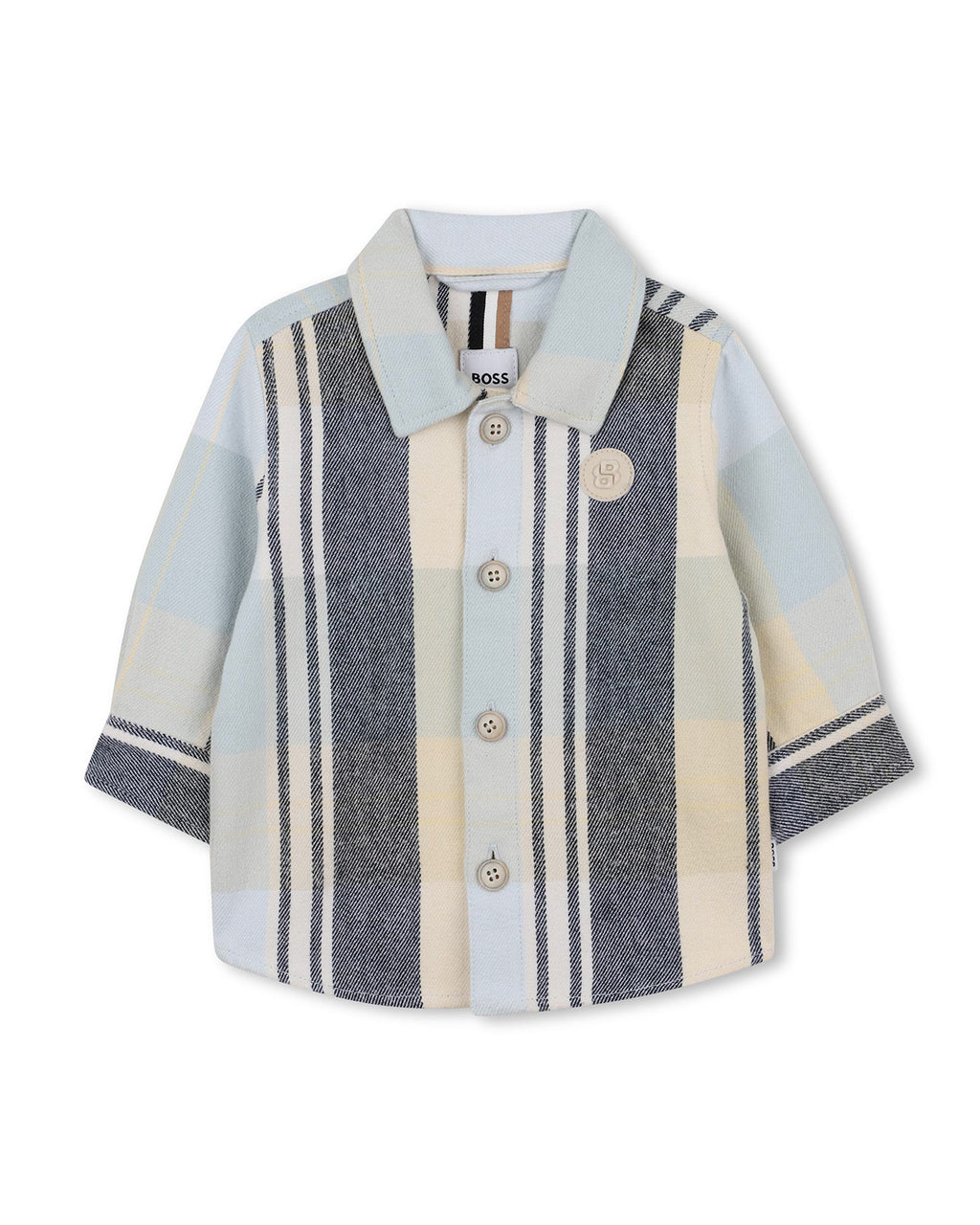 Boss Kids Camicia Blue Sky per Neonati