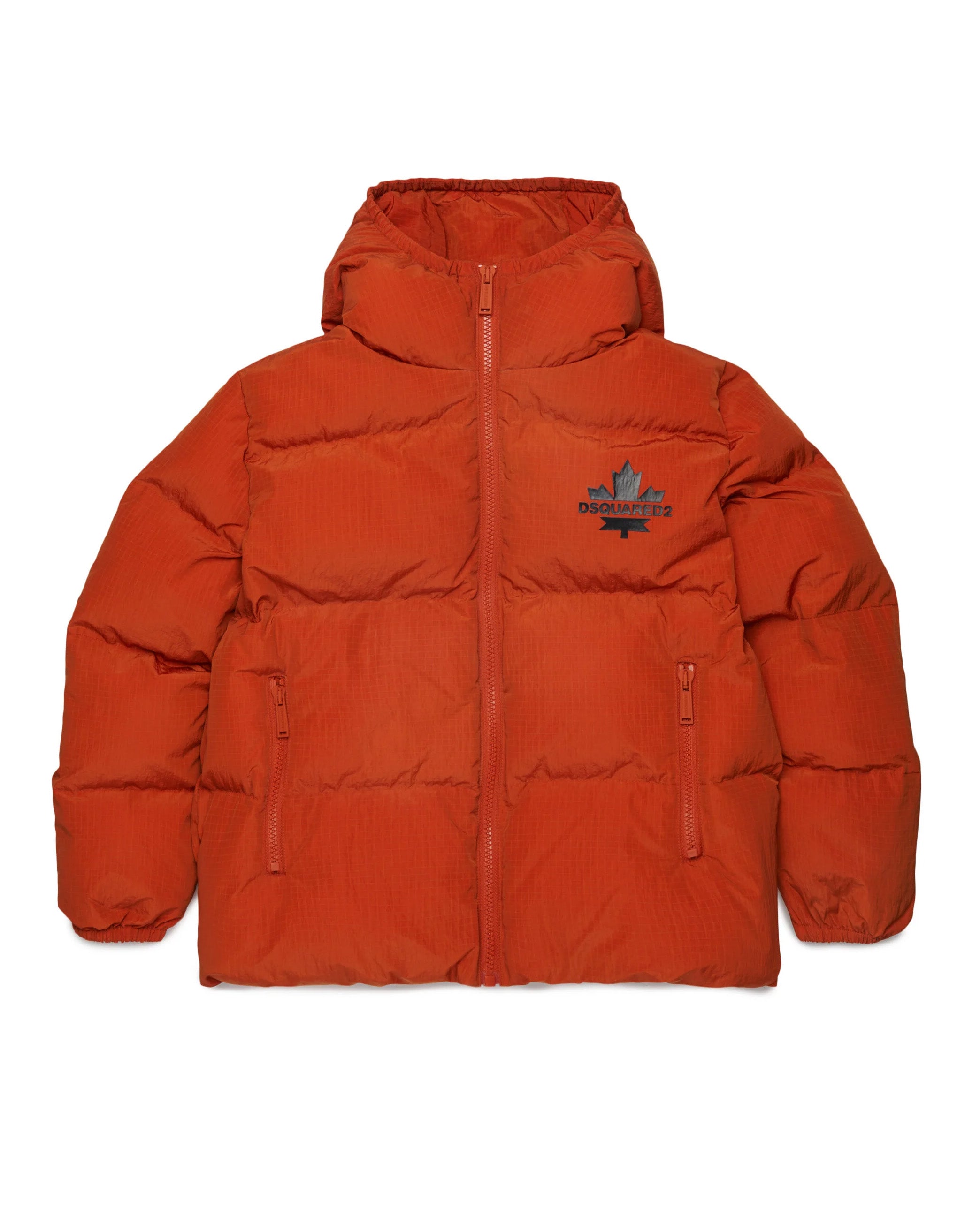 Dsquared2 Kids Giubbino Ruggine con Logo per Bambini