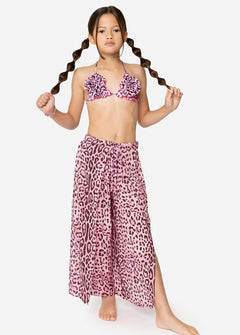 4GIVENESS Copricostume Pantaloni Fantasia Maculata Rosa per Bambine