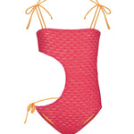 F**K Kids Costume Intero Fantasia Fucsia per Bambine