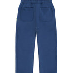 Barrow Kids Pantalone di Tuta Blu per Bambini