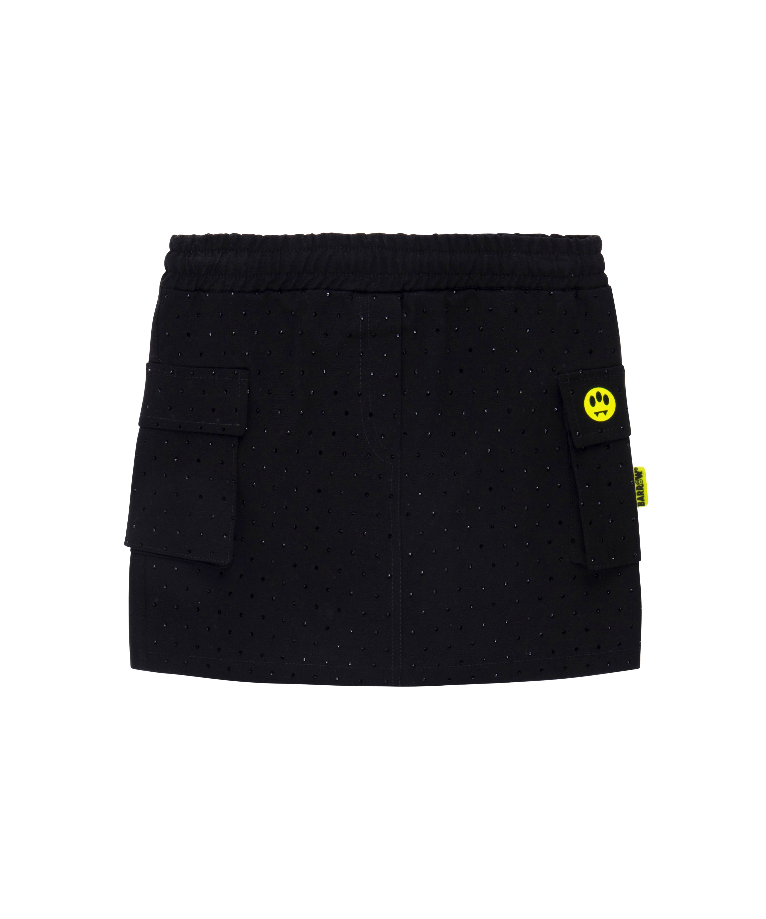 Barrow Kids Gonna Nera con Strass per Bambine