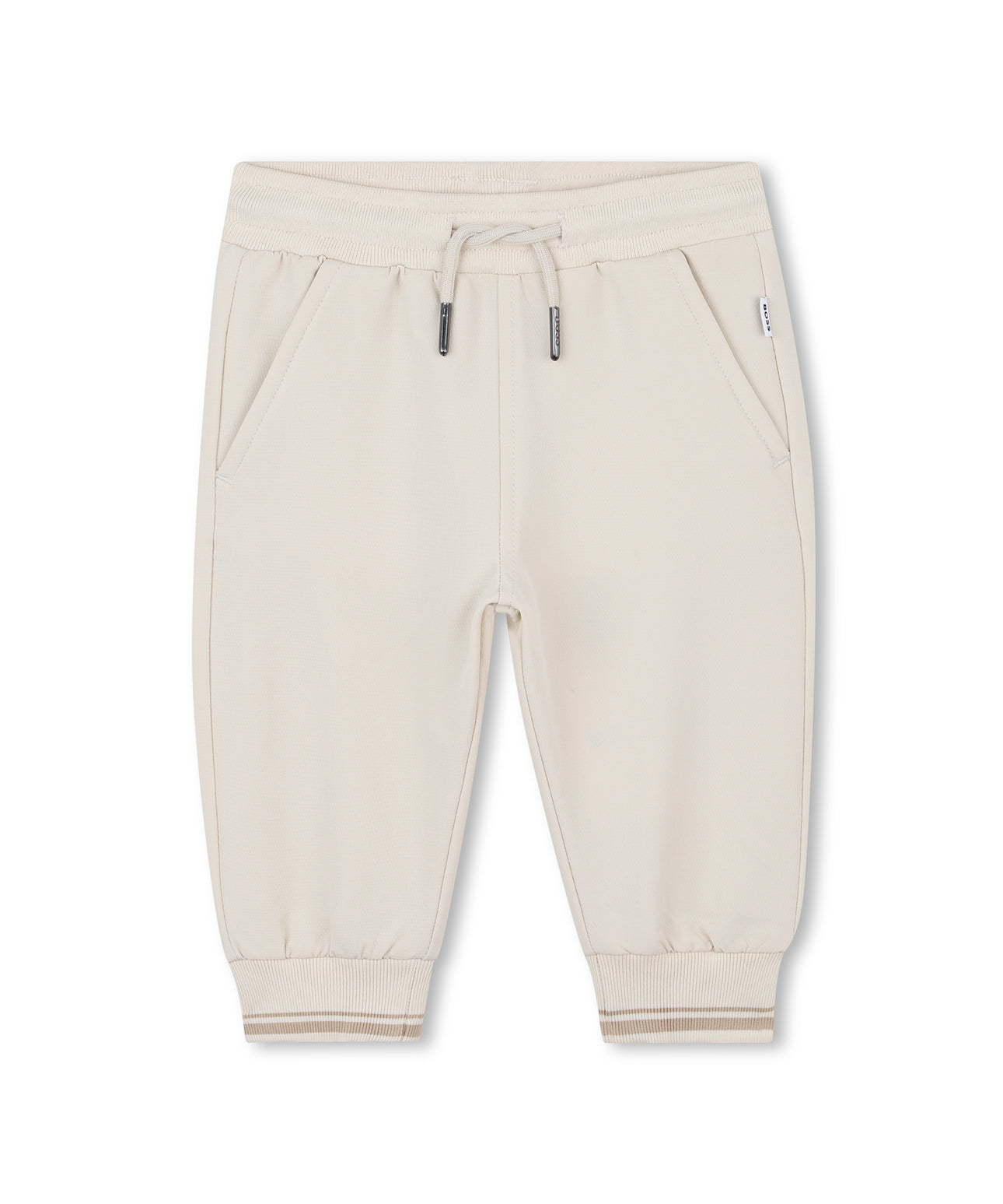 Boss Kids Pantalone Sabbia  con Lacci per Neonati