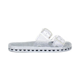 Sensi Kids Jelly Silver Double Band Sandal for Girls