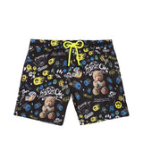 Barrow Kids Costume Short Nero Fantasia All-Over per Bambini